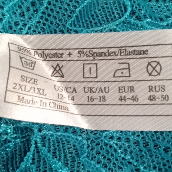 NWT 2 Piece Lingerie Set. L (12-14) - Picture 7 of 8